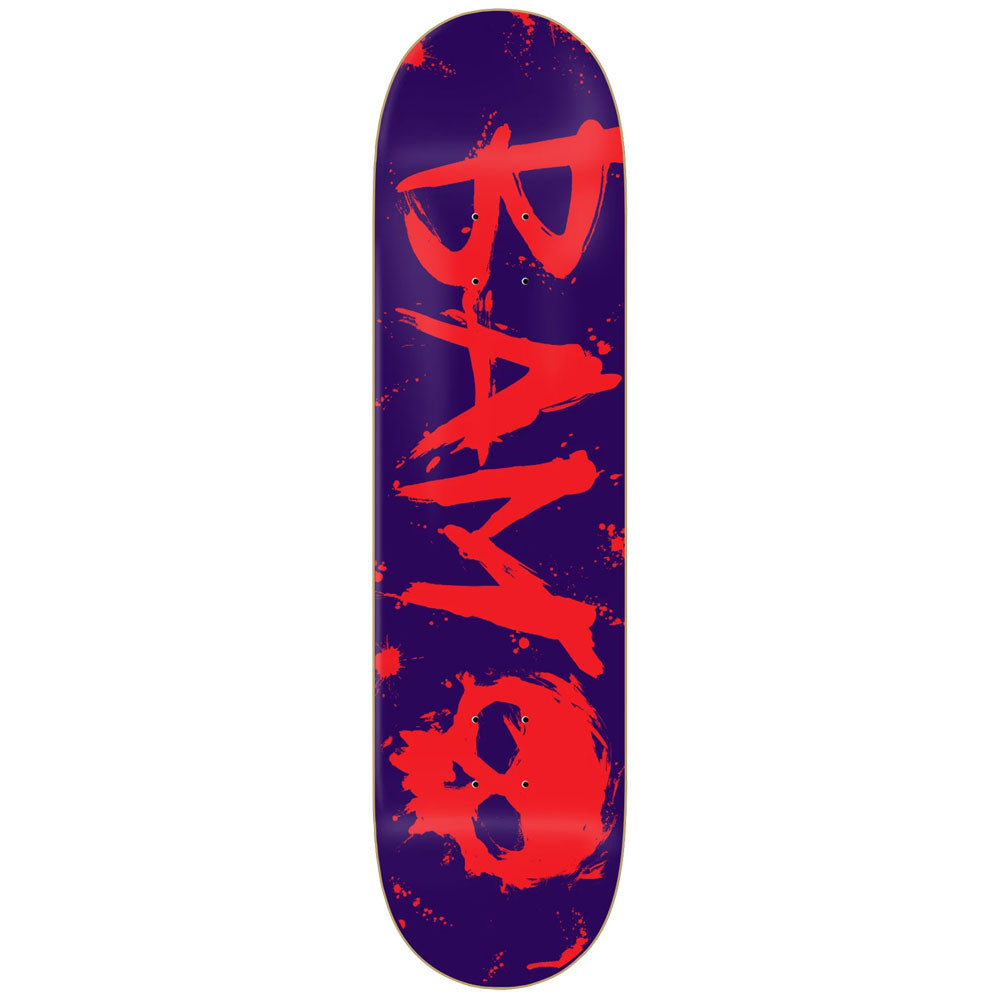 Zero Skateboards Bam Purple Blood Deck 8.25