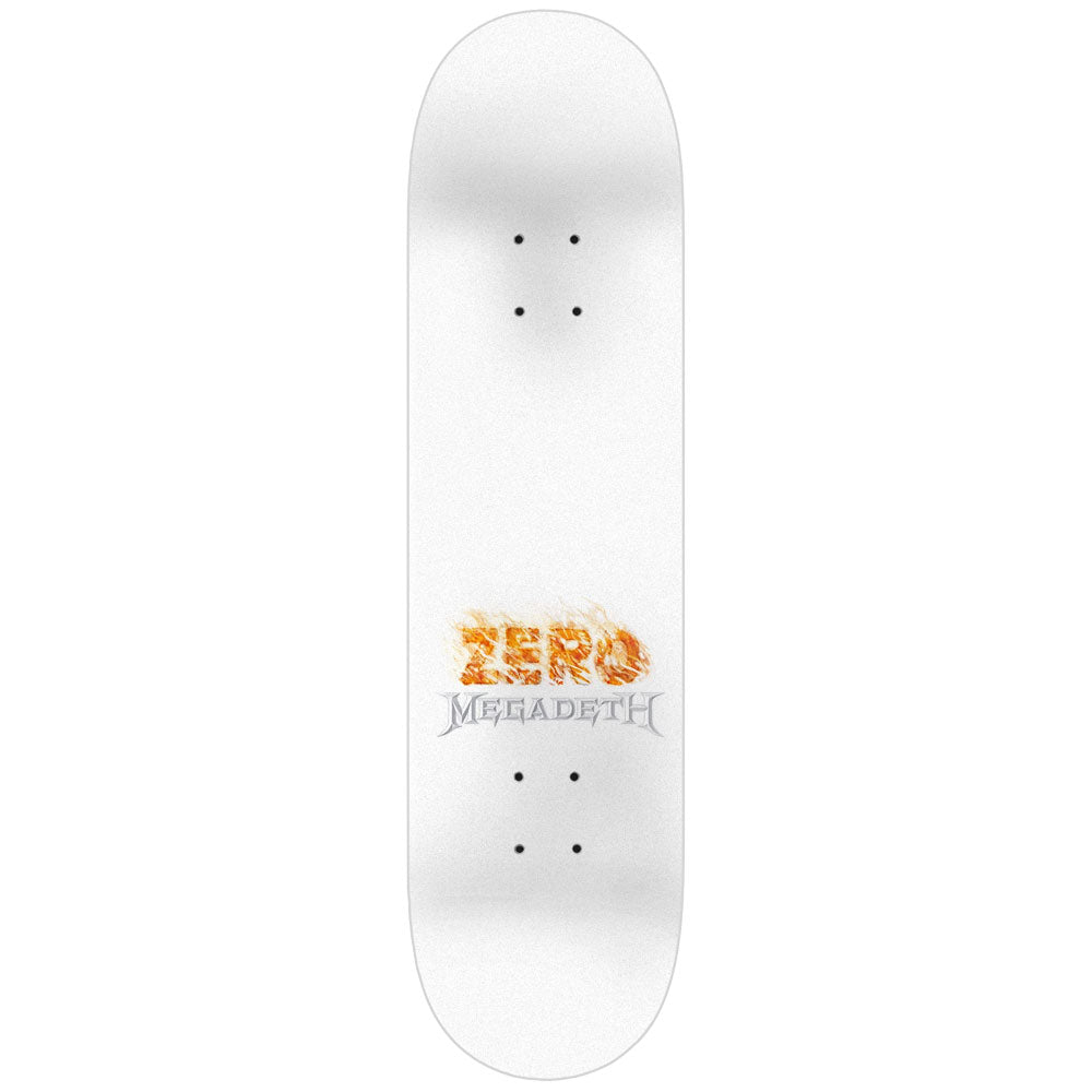 Zero Skateboards X Megadeath Final Album Deck 8.5 top