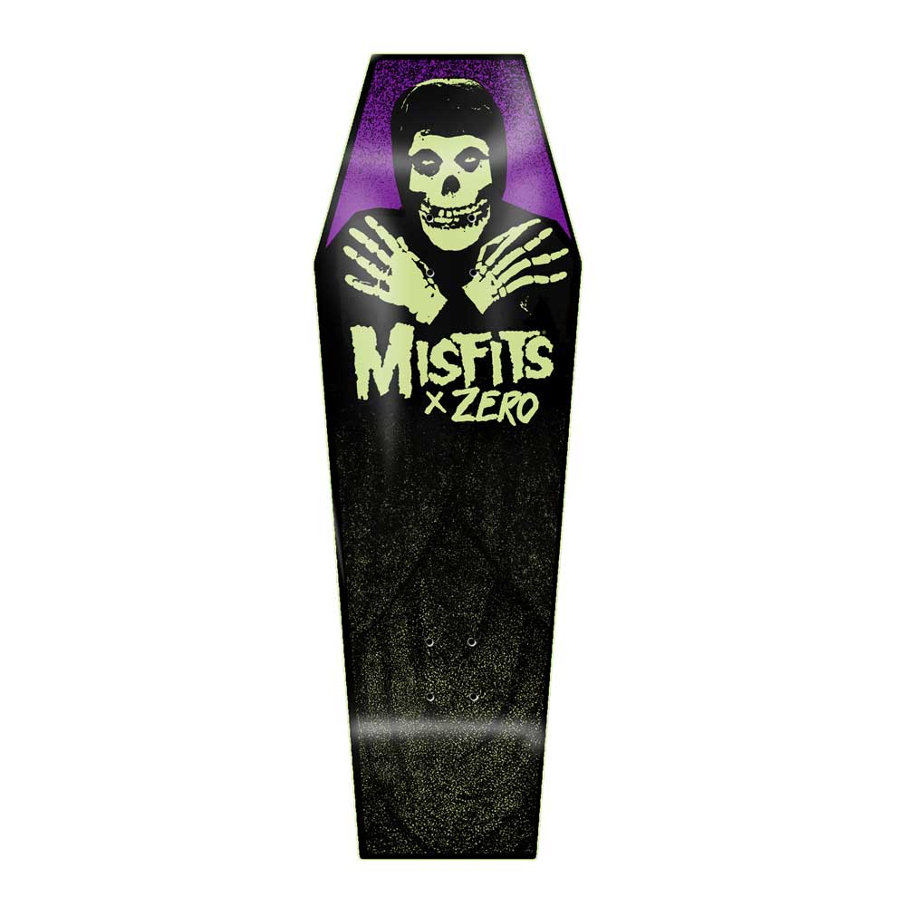 Zero Skateboards Fiend Coffin Deck 9.5