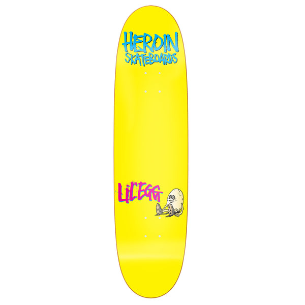 Heroin Skateboards Lil Egg deck