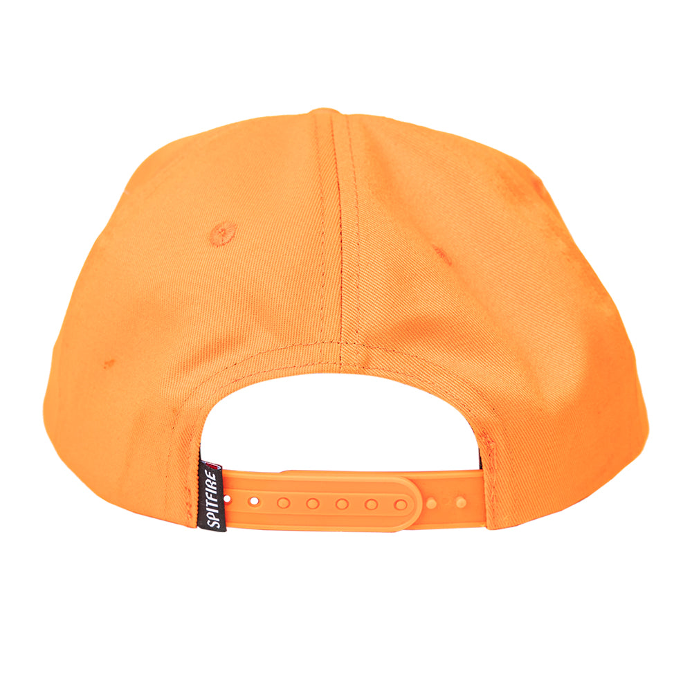 Spitfire Classic 87' Swirl Snapback Cap Orange back