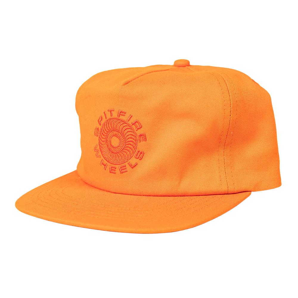 Spitfire Classic 87' Swirl Snapback Cap Orange