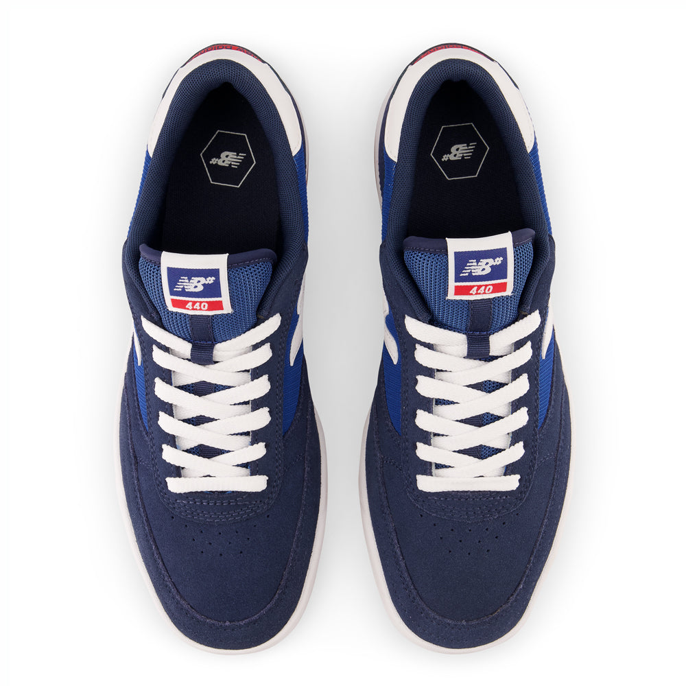 New Balance Numeric 440 navy white above