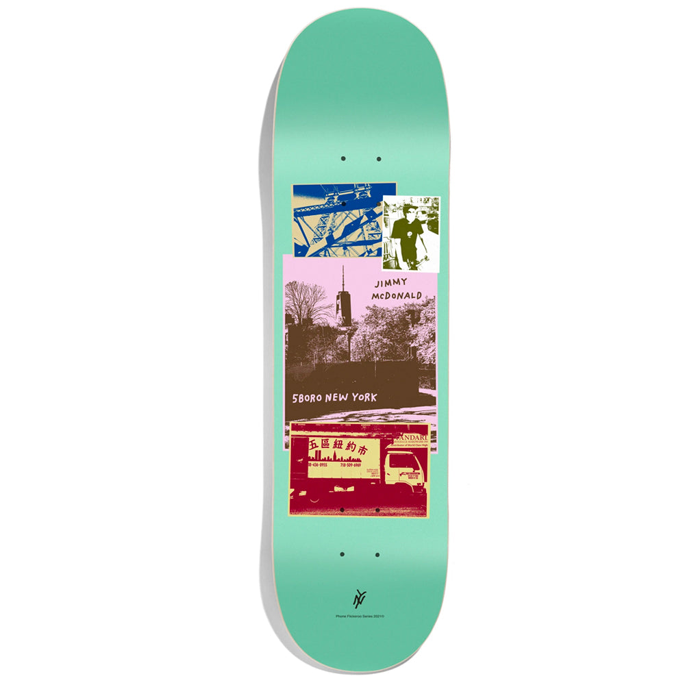 Jimmy McDonald Flickeroo Deck 8.5" Wide skateboard