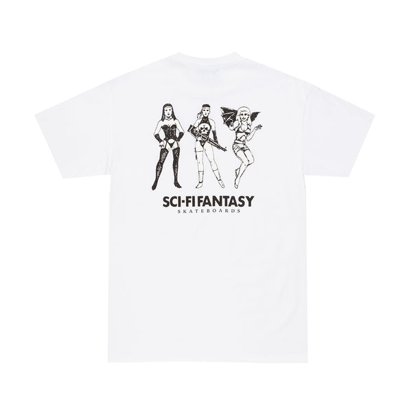 Sci Fi Fantasy Macho Girls T-Shirt