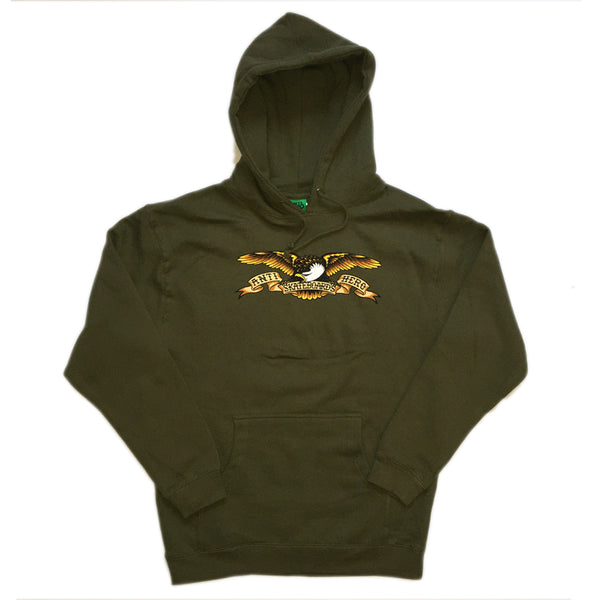 Anti Hero Classic Eagle Hooded Sweatshirt army