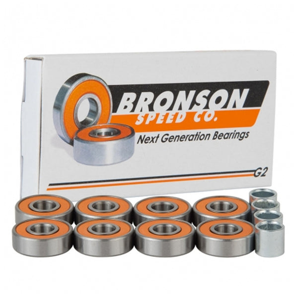 Bronson Speed Co G2 Skateboard Bearings.