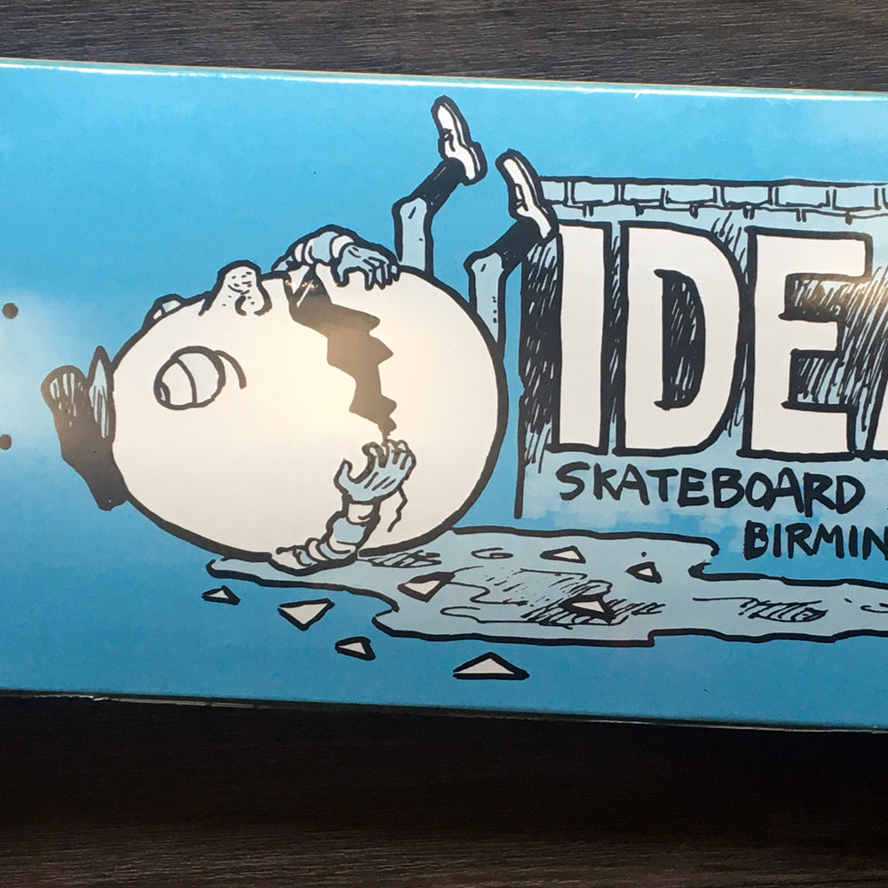 Ideal Skateboards SSD DLX Sketchy deck graphic detail