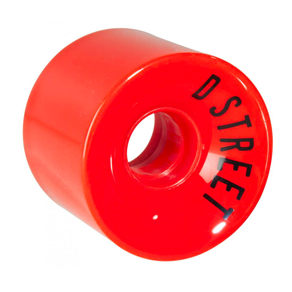 D Street cruiser wheels red