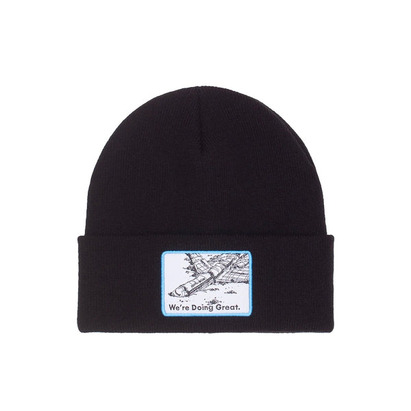 Fucking Awesome We're Doing Great beanie