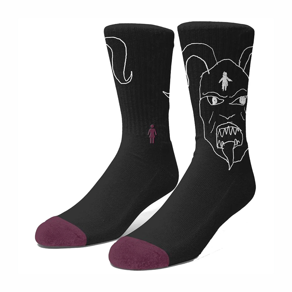 Girl Breana Sorry OG Crew Socks