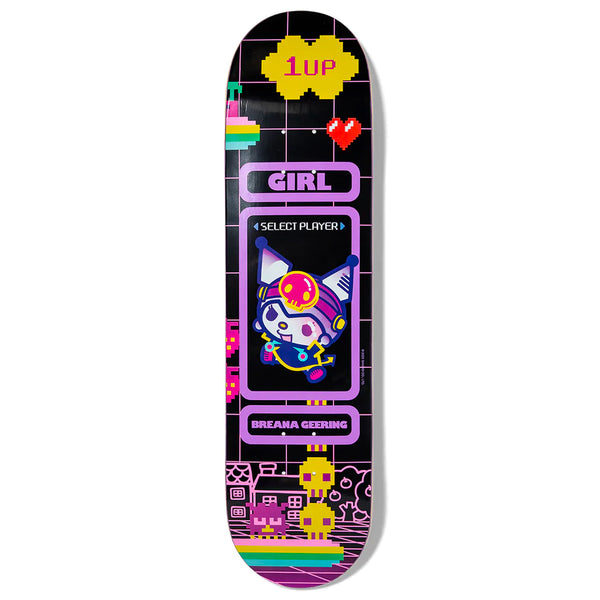 Girl Skateboards Breana Geering Sanrio Kawaii Arcade mini deck