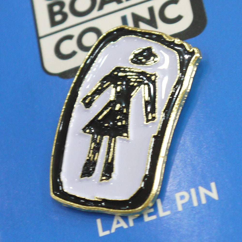 Girl Skateboards Sketchy OG enamel pin badge