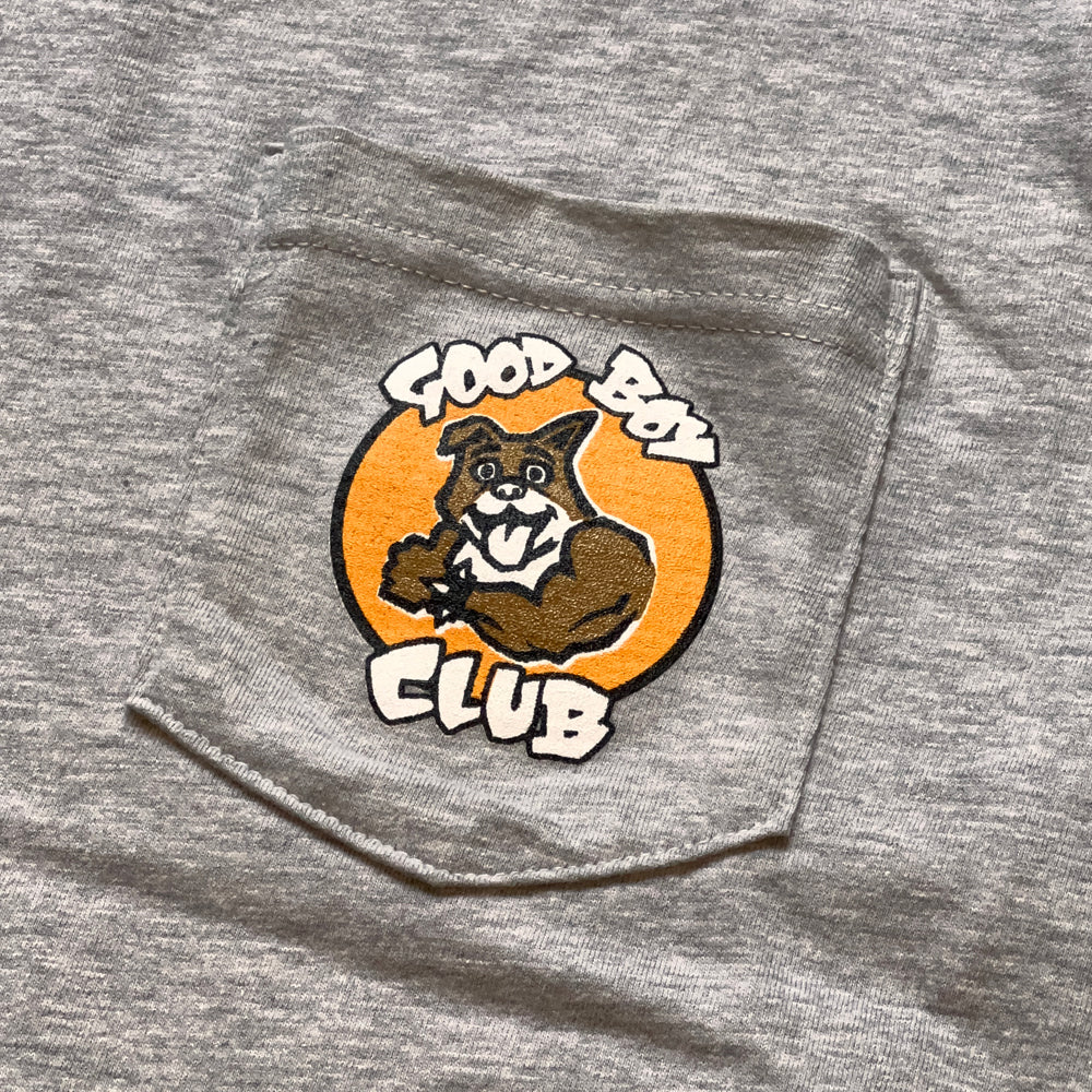 Ideal Good Boy Club pocket T-shirt detail