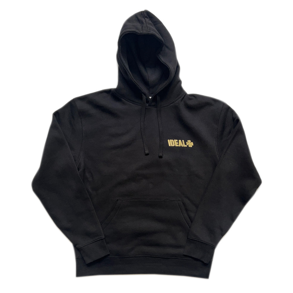 Ideal Skateboard Supply 0121 Stencil hooded sweat front