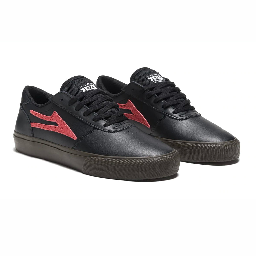 Lakai Footwear Manchester Black Dark Gum pair