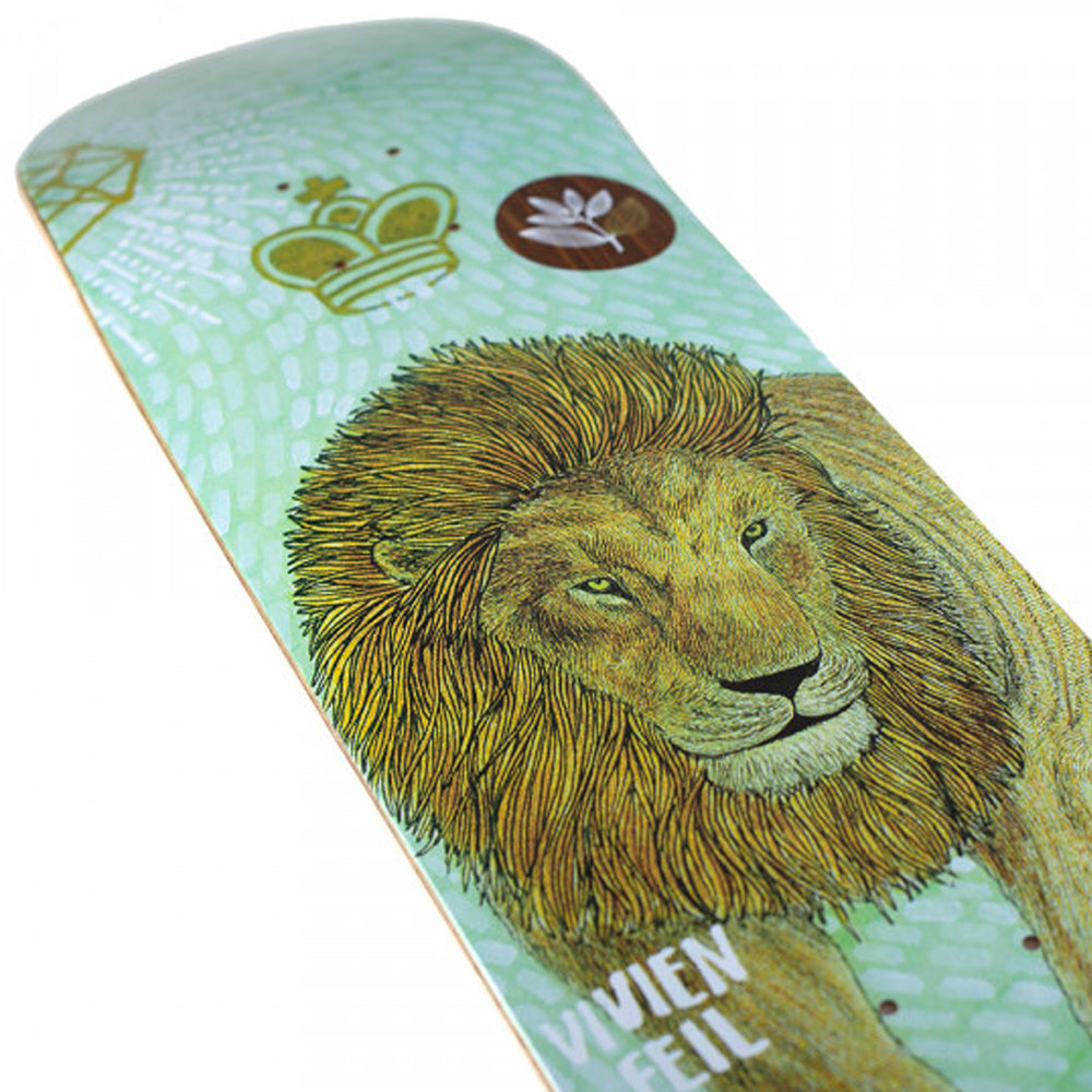 Magenta Vivien Feil Zoo Deck 8.25 detail