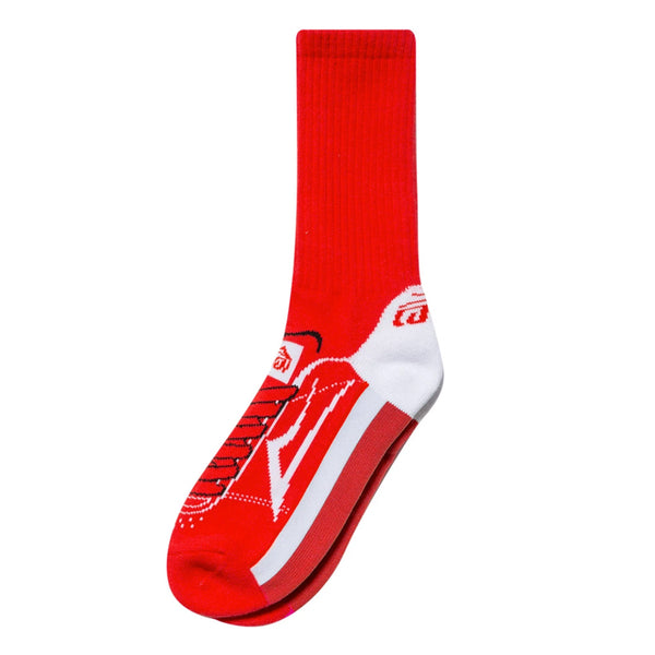 manchester-crew-socks-red