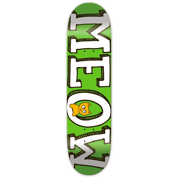 Meow Skateboards Logo Deck 8.25" Wide