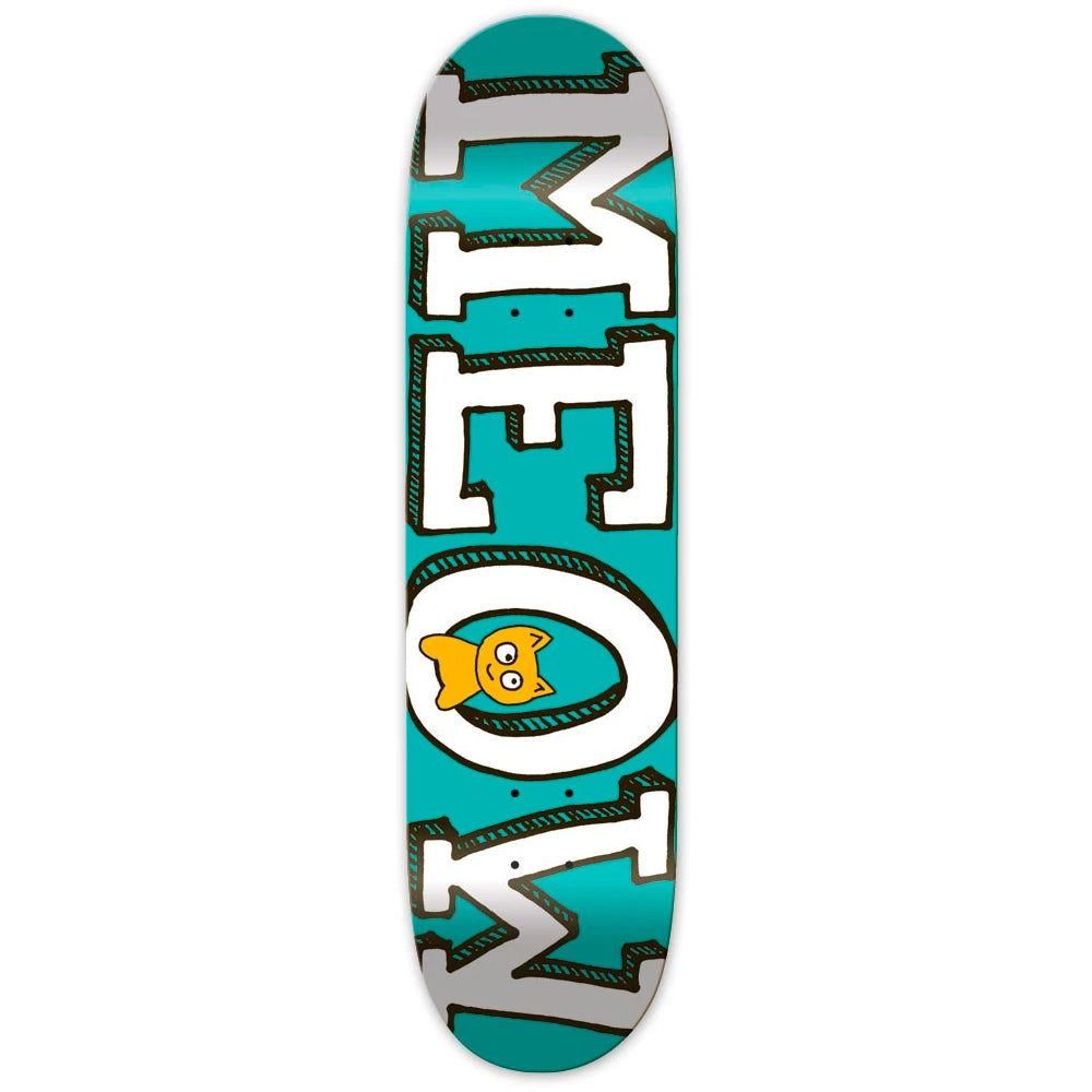 Meow Skateboards Logo deck 8