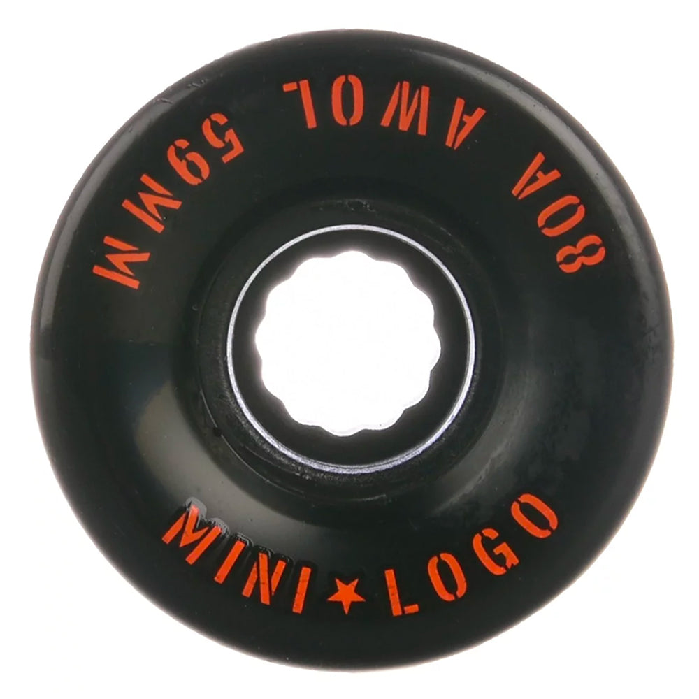 Mini Logo AWOL Wheels black