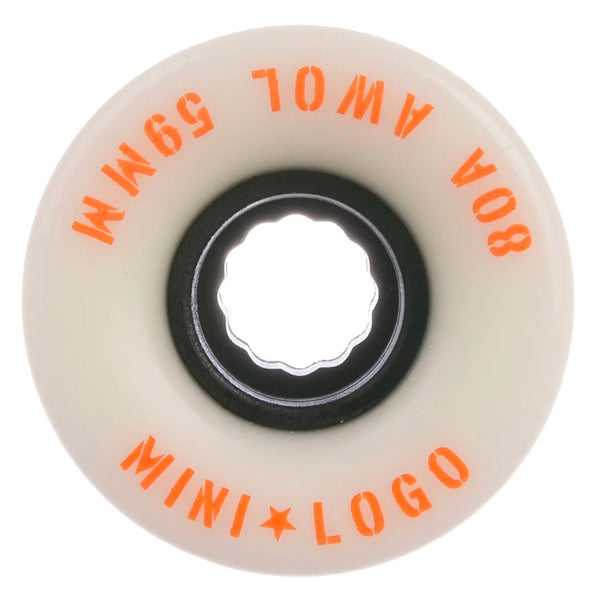 Mini Logo AWOL Wheels white