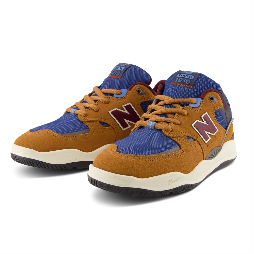 New Balance 1010 Tiago Lemos Tan Navy oblique pair