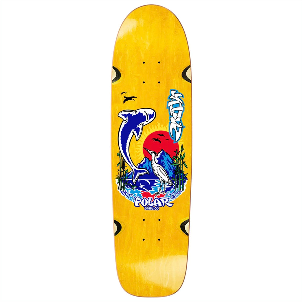 Polar Skate Co Shin Sanbongi Mount Fuji Surf Jr deck