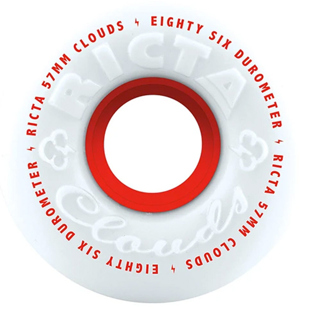 Ricta Clouds cruiser wheels. 57mm.