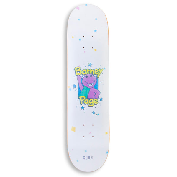 Sour Skateboards Barney Page Barney And Friends deck
