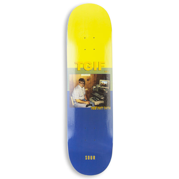 Sour Skateboards Josef Scott Jatta TGIF2 deck