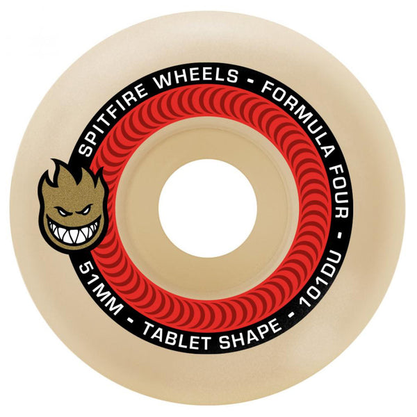 Spitfire Wheels Formula Four Tablet Wheels 101a 53mm