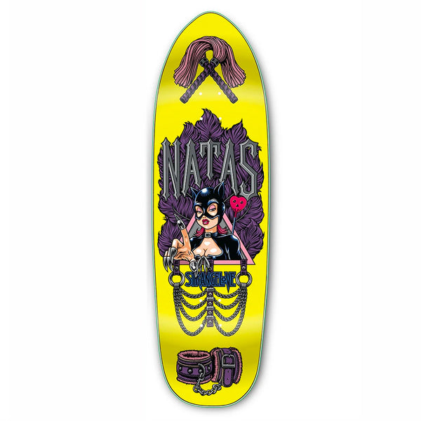 Strangelove Skateboards Natas Kaupas Guest Deck 10 Yellow