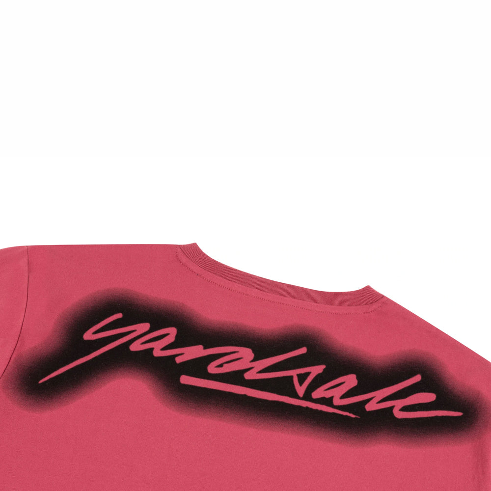 Yardsale Spray T-shirt pink print