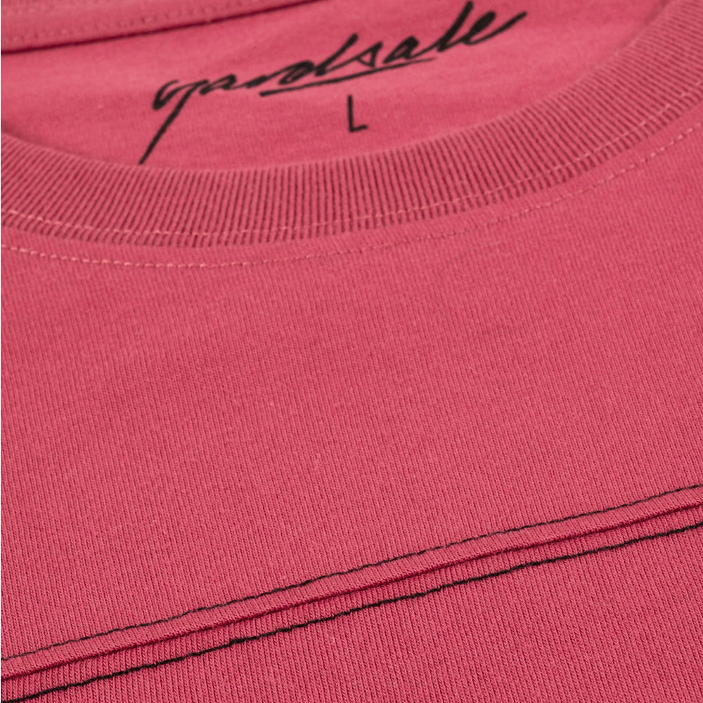 Yardsale Spray T-shirt pink contrast